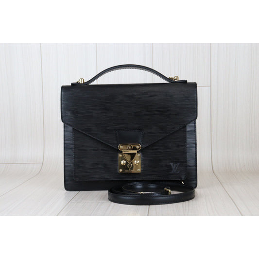 Rank A | LV Epi Monceau28 Shoulder Bag |22121503