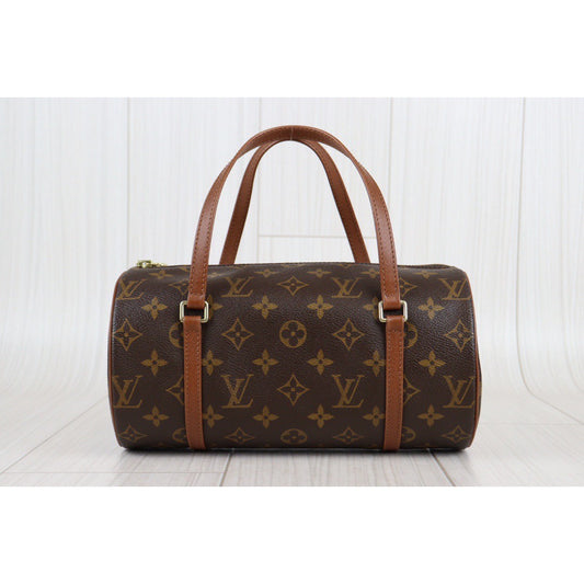 Rank A | LV Monogram Papillon 26 Handbag |23040408
