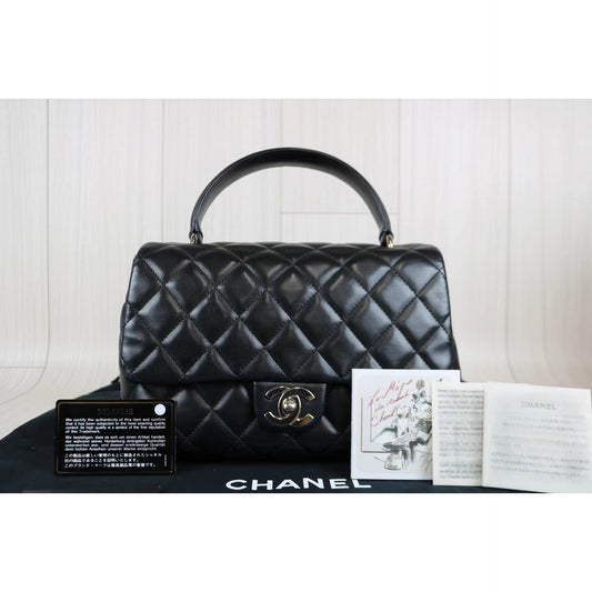 Rank AB | CHANEL Matrasse COCO Handbag |031804