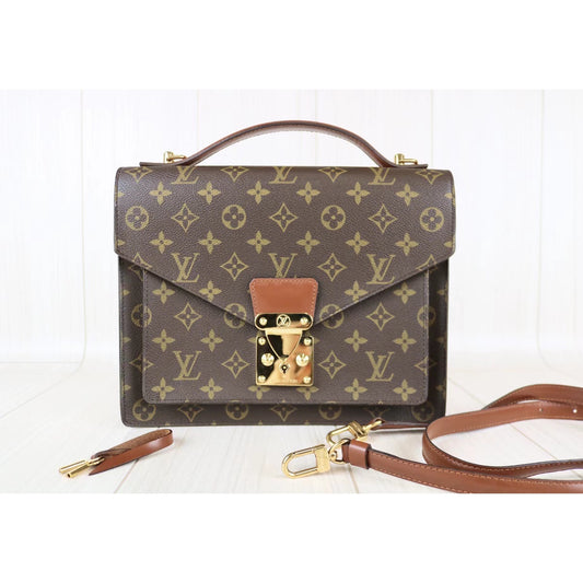 Rank A | LV Monogram Monceau28 Shoulder Bag |070403