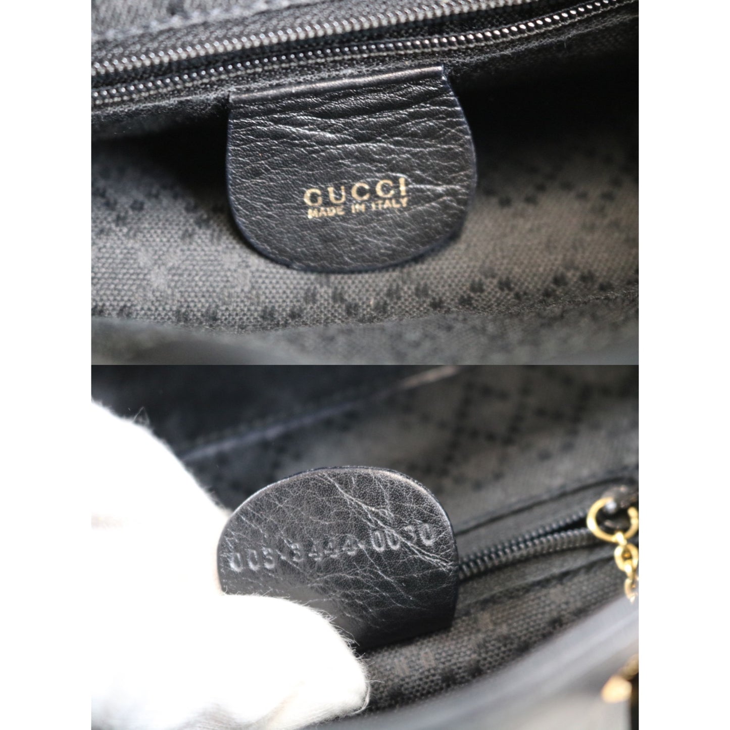 Rank A | GUCCI Leather Back bag |062104