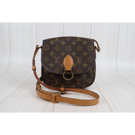 Rank AB | LV Monogram Saint Cloud MM Shoulder Bag |23033003