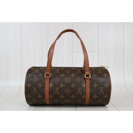 Rank A | LV Monogram Papillon 30 Handbag |021715