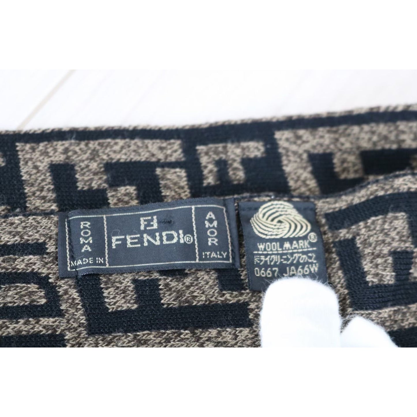 Rank A | FENDI Zucca Scarf|031925