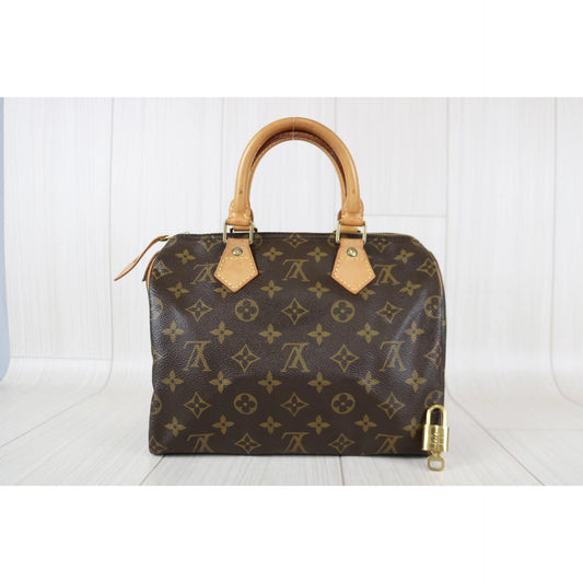 Rank A | LV Monogram Speedy 25 |060216