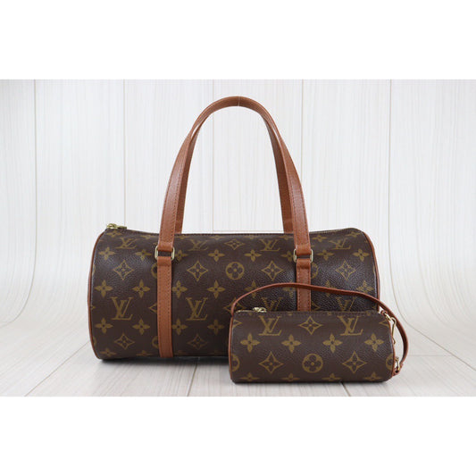 Rank A | LV Monogram Papillon 30 Handbag |23011601