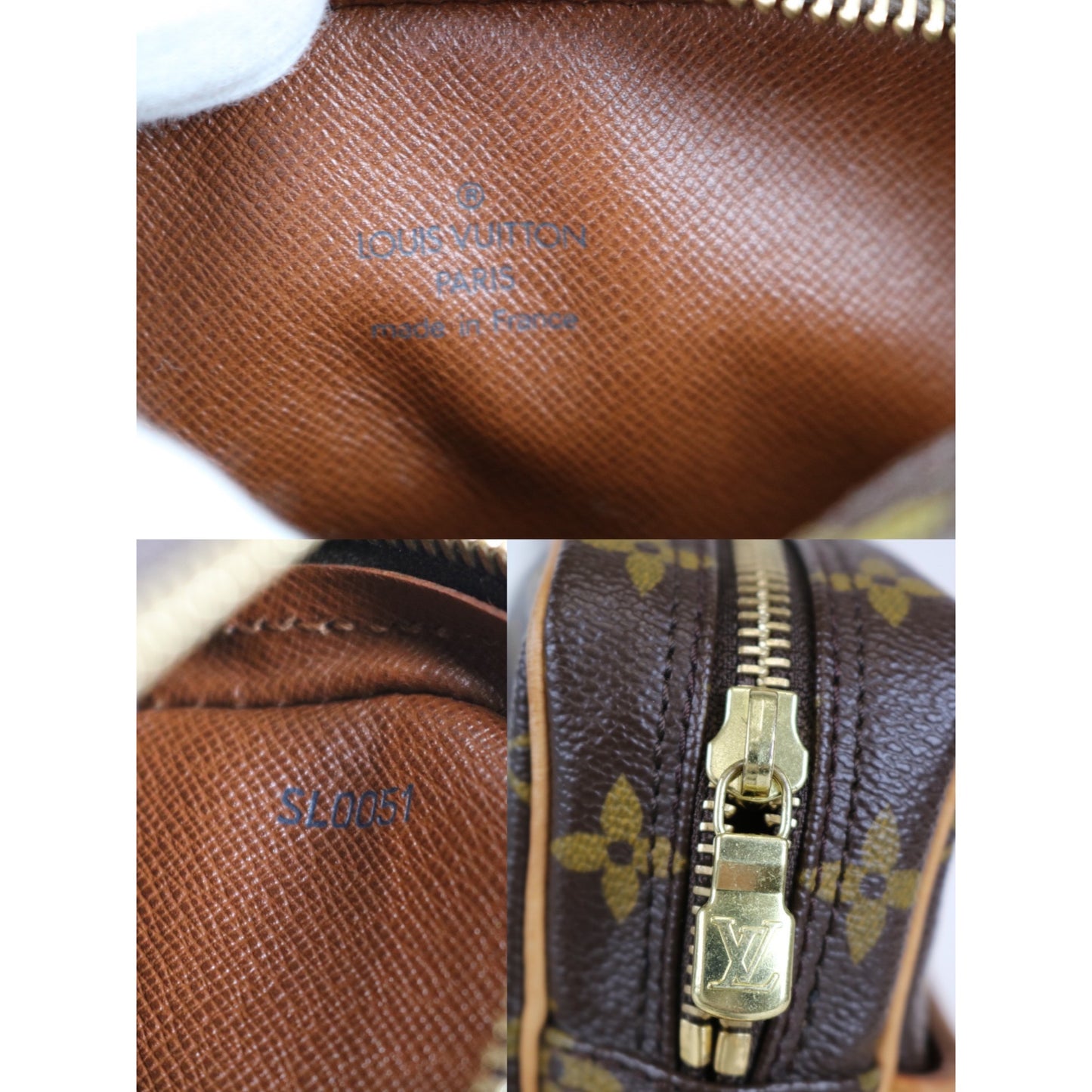 Rank A | LV Monogram Danube Shoulder Bag |040904