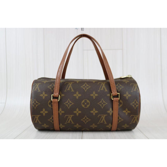 Rank A | LV Monogram Papillon 26 Handbag |020709
