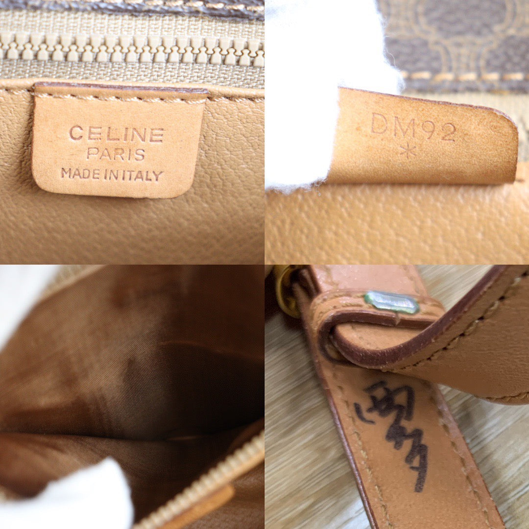 Rank AB|Celine Macadam Shoulder Bag|23022113