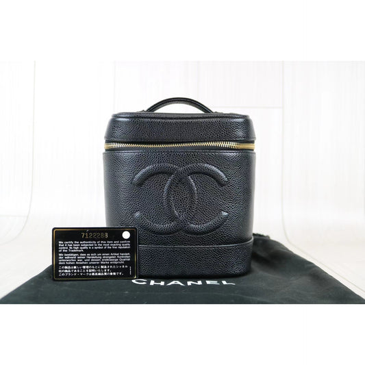 Rank SA | CHANEL Caviar Skin Vanity Handbag |060507