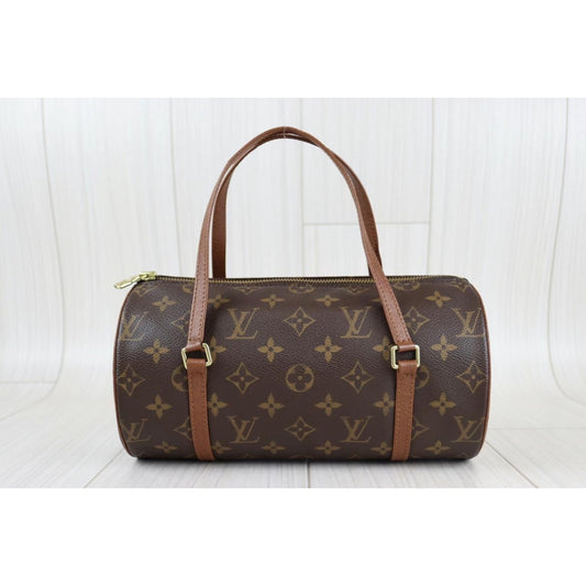 Rank A | LV Monogram Papillon 26 Handbag |22111002
