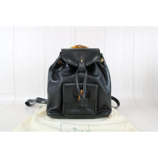 Rank A | GUCCI Leather Back bag |062104