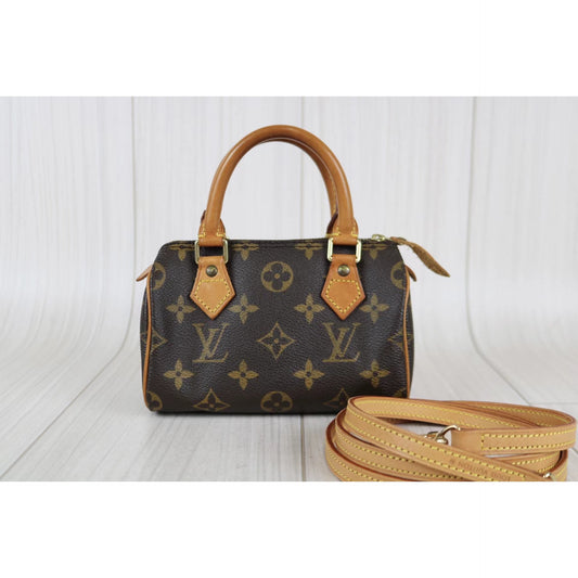 Rank A | LV Monogram Mini Speedy Handbag |060511