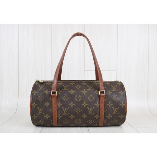 Rank A | LV Monogram Papillon 26 Handbag |030404