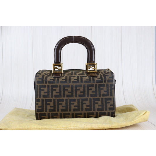 Rank A | FENDI Zucca Mamma HandBag |23011604