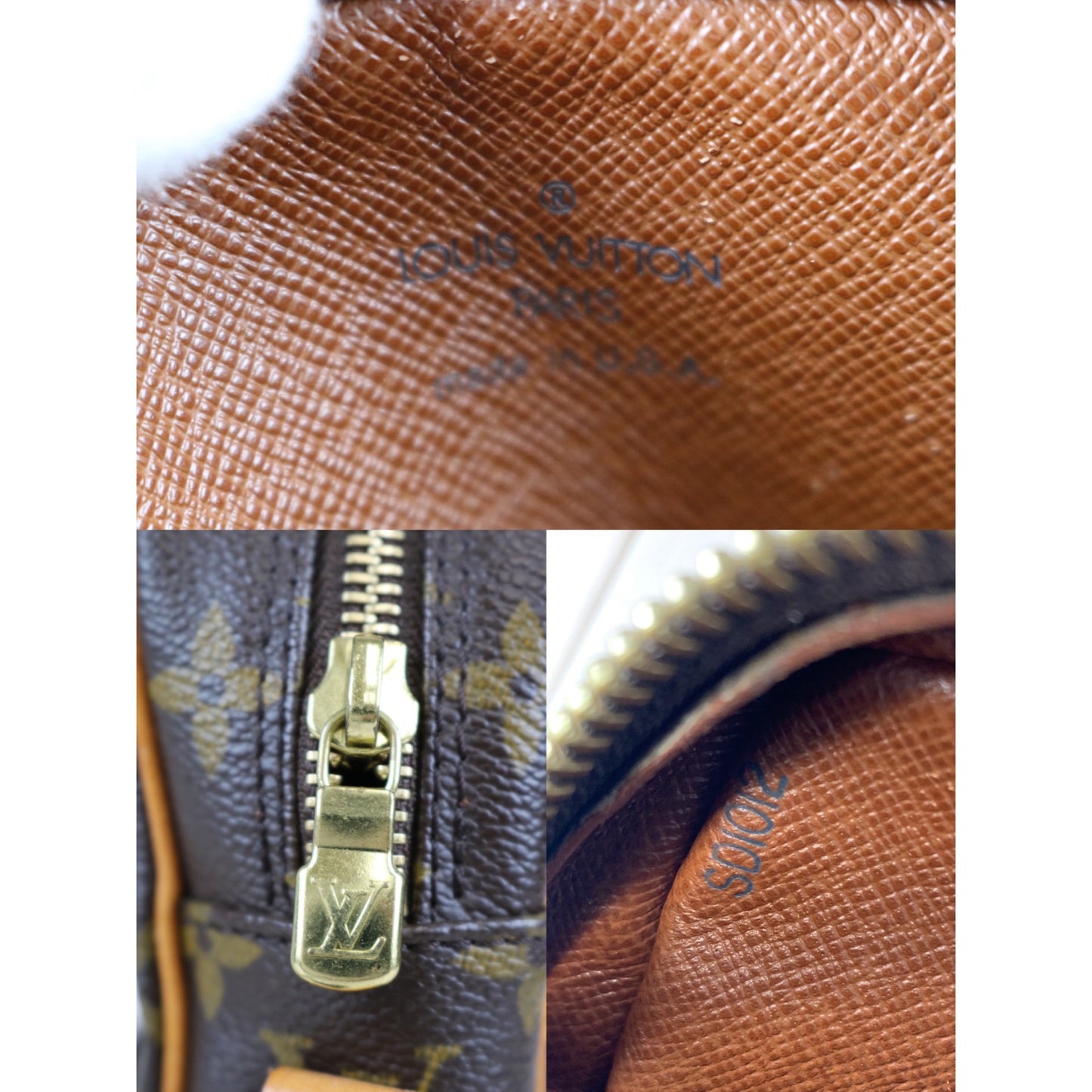 Rank AB | LV Monogram Danube Shoulder Bag |032505