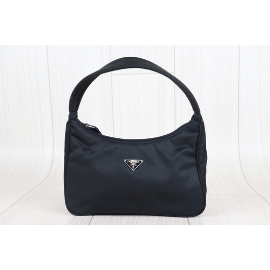Rank A | PRADA HOBO HandBag |23021405