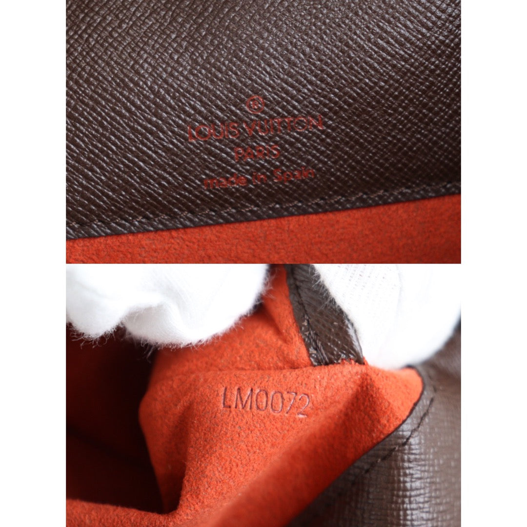 Rank A | LV Special Orders Damier Musette Tango Shoulder Bag|23032308