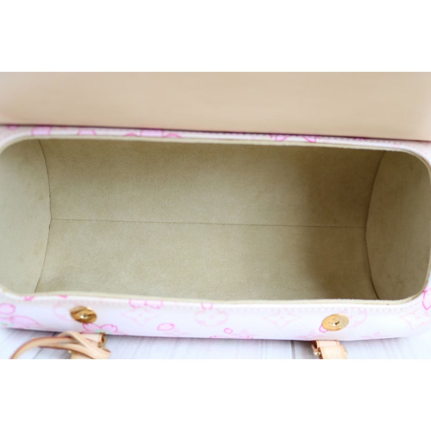 Rank A |LV Monogram Cherry Blossom Rose Pink Takashi Murakami| 062112