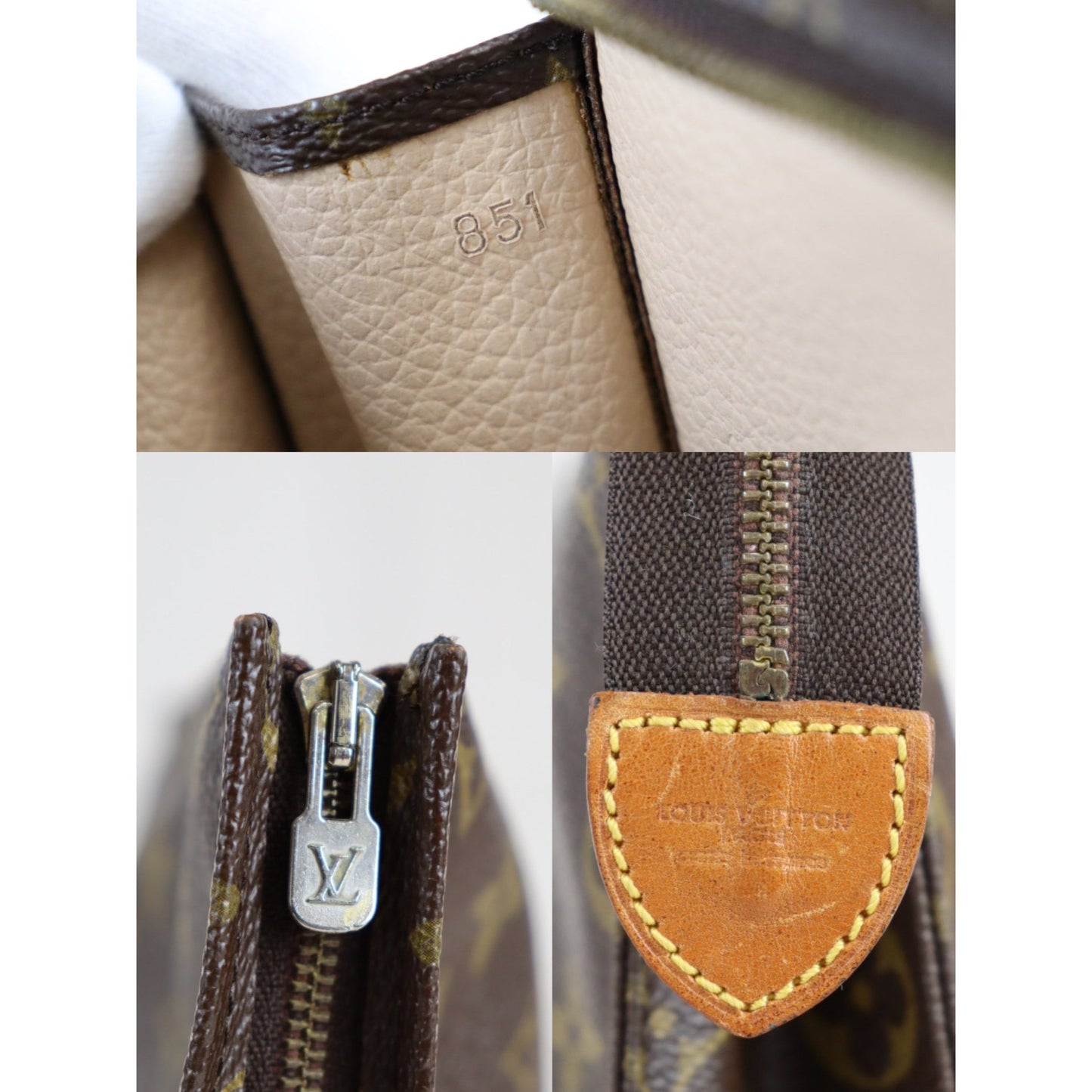 W-Rank A | LV Monogram Pochette Toilette 26