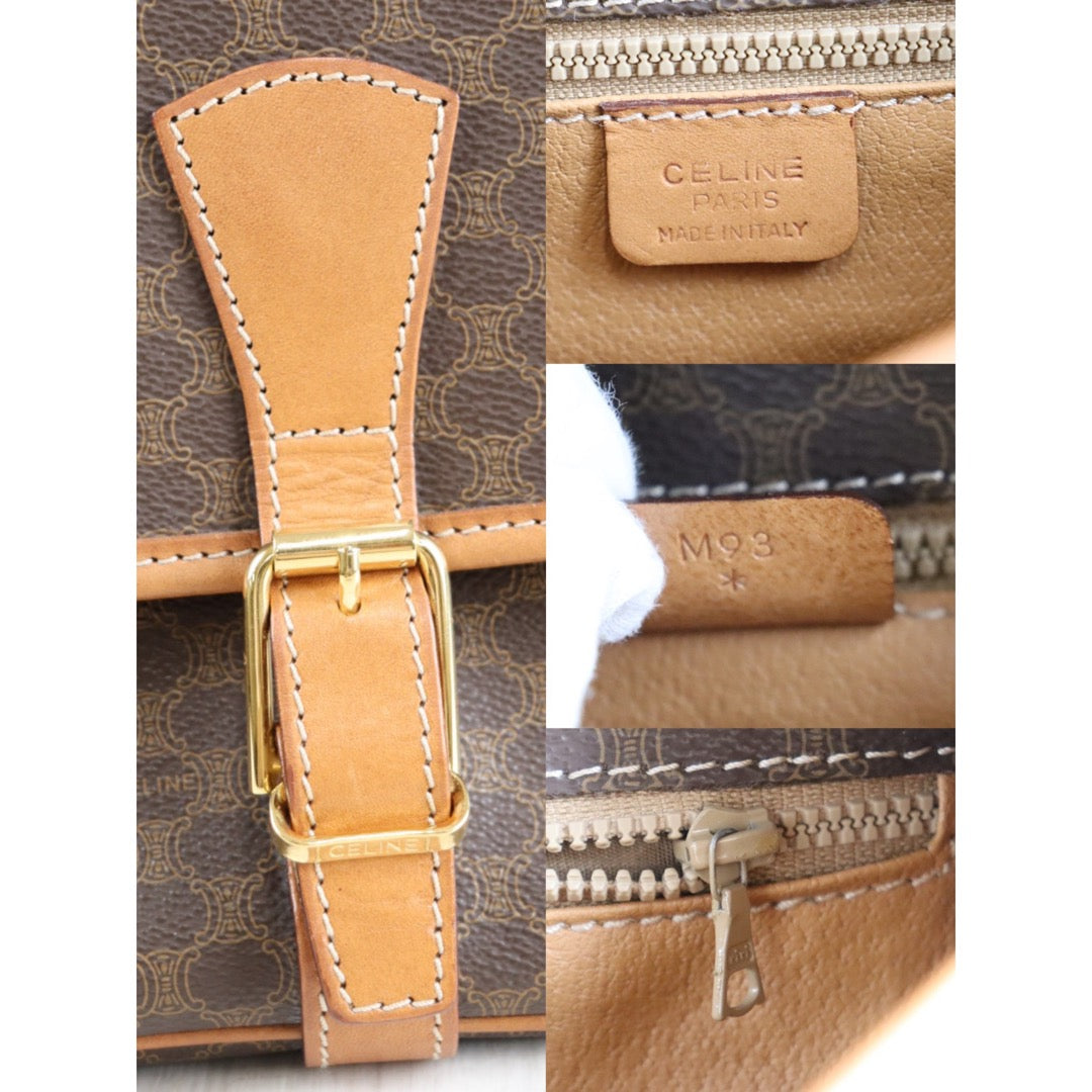 Rank AB| Celine Macadam Shoulder Bag |22112103