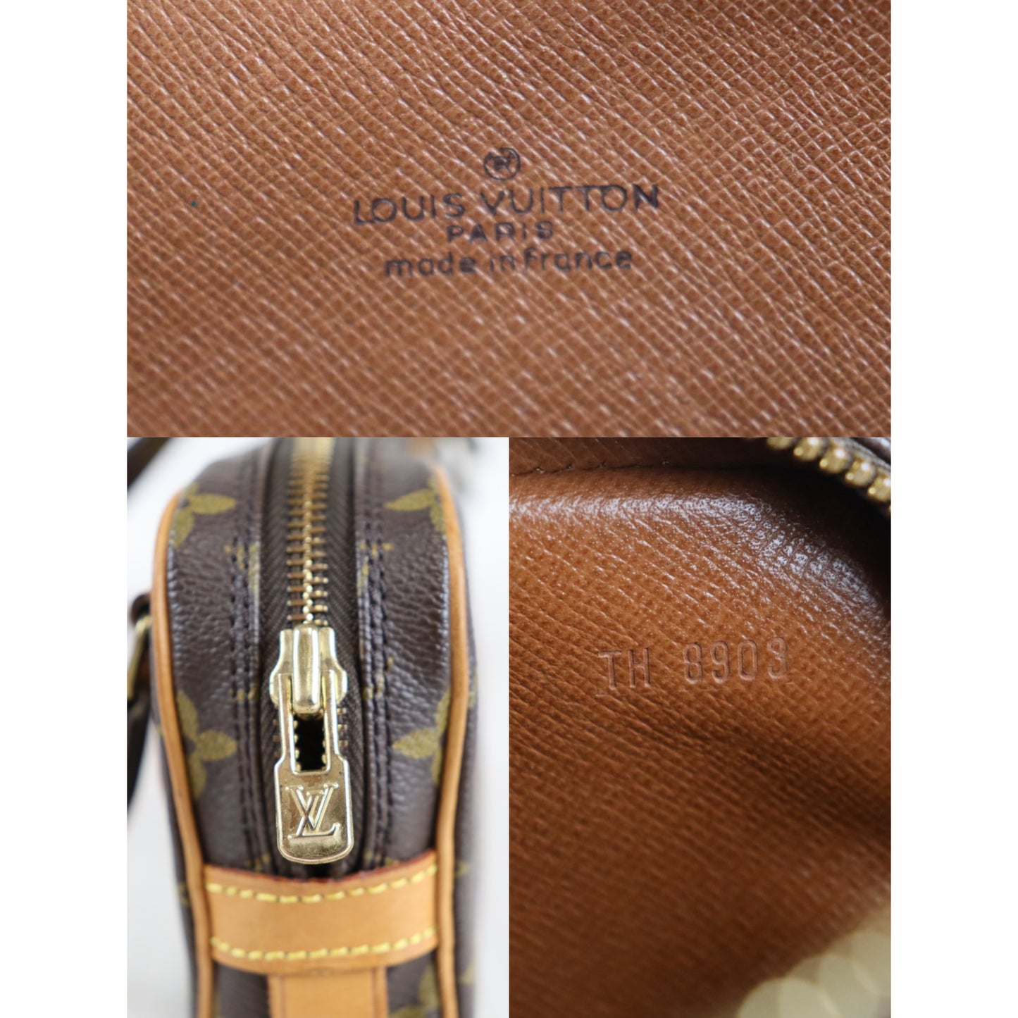 Rank AB|LV Monogram Pochette Marley Bandolier Shoulder Bag|082603