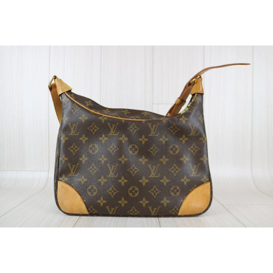 W-Rank AB|LV Monogram Boulogne 30 Shoulder Bag |062410