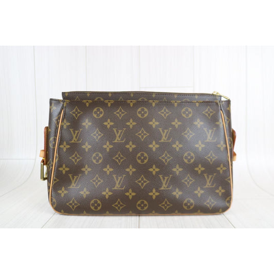 Rank A |LV Monogram Viva Cite GM Shoulder Bag|020909