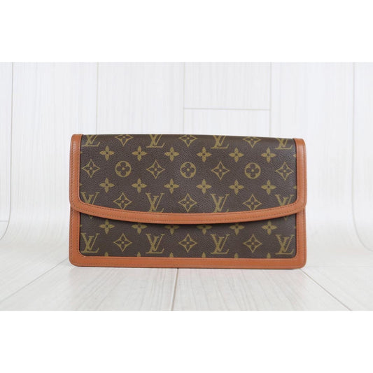 Rank A | LV Monogram Clutch Bag|041903