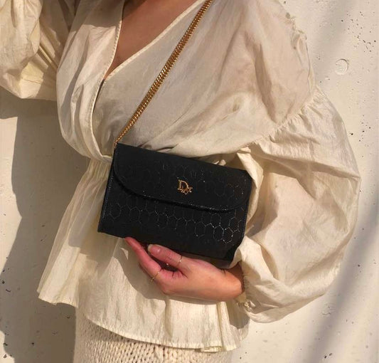 Rank A | Dior Vintage Shoulder Bag |22100404