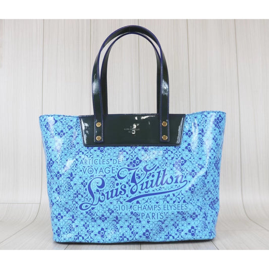 Rank A | LV Monogram Takashi Murakami Vinyl Tote Bag |031801