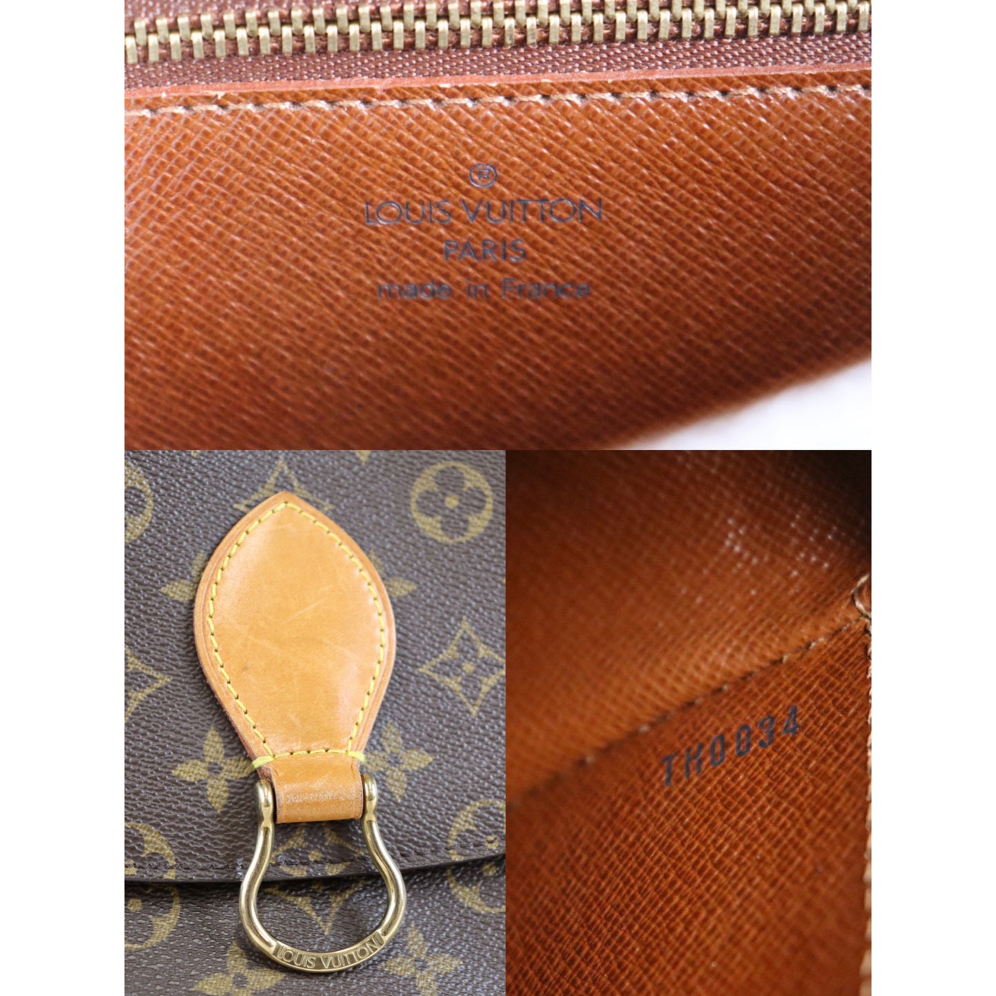 Rank A | LV Monogram Saint Cloud GM Shoulder Bag |073007