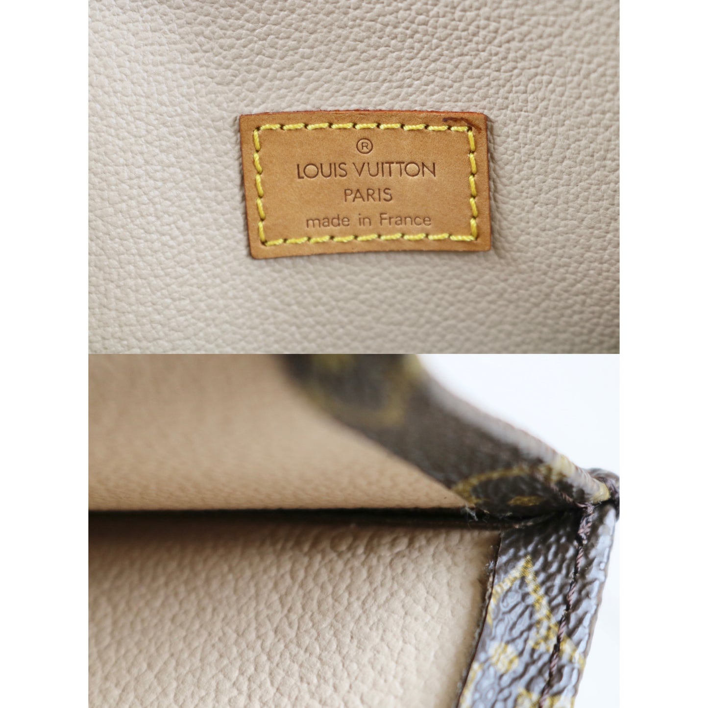 Rank A | LV Monogram Sac Plat Tote Bag | 061302