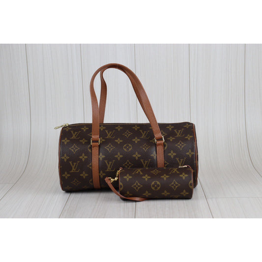 Rank A | LV Monogram Papillon 30 Handbag |22121202