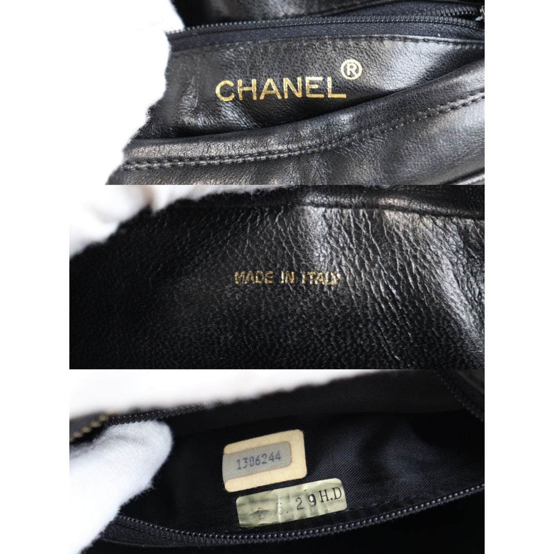 Rank A | CHANEL Matrasse Lambskin Chain Shoulder Bag |23032802