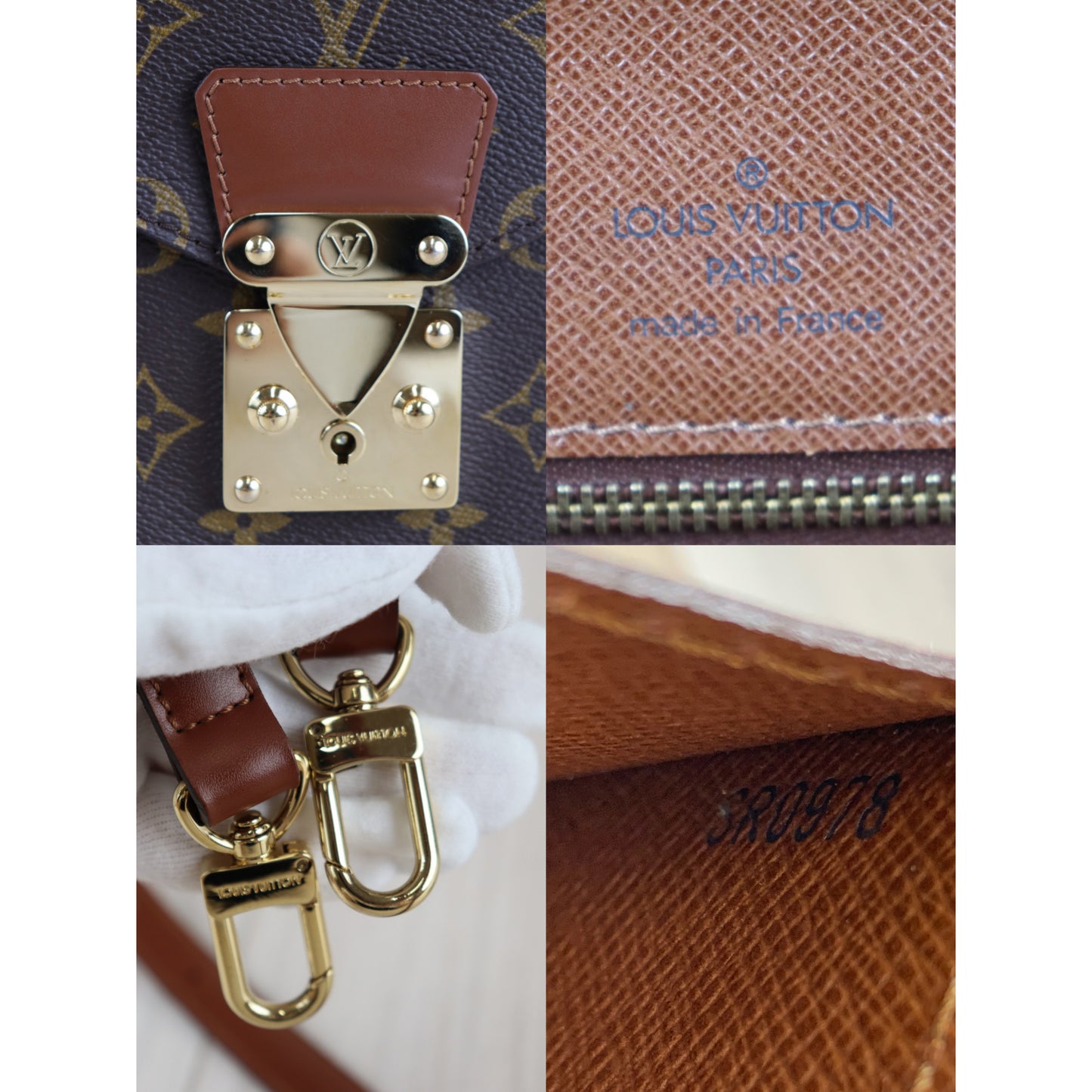 Rank A | LV Monogram Monceau28 Shoulder Bag |090601