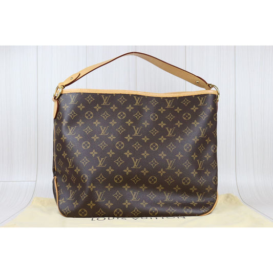 Rank A | LV Monogram Delightful MM Shoulder Bag |080912