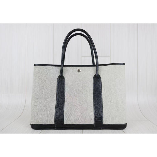 Rank A | HERMES Garden Party MM Handbag |040801