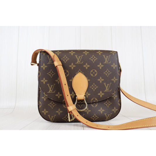 Rank A | LV Monogram Saint Cloud GM Shoulder Bag |072404