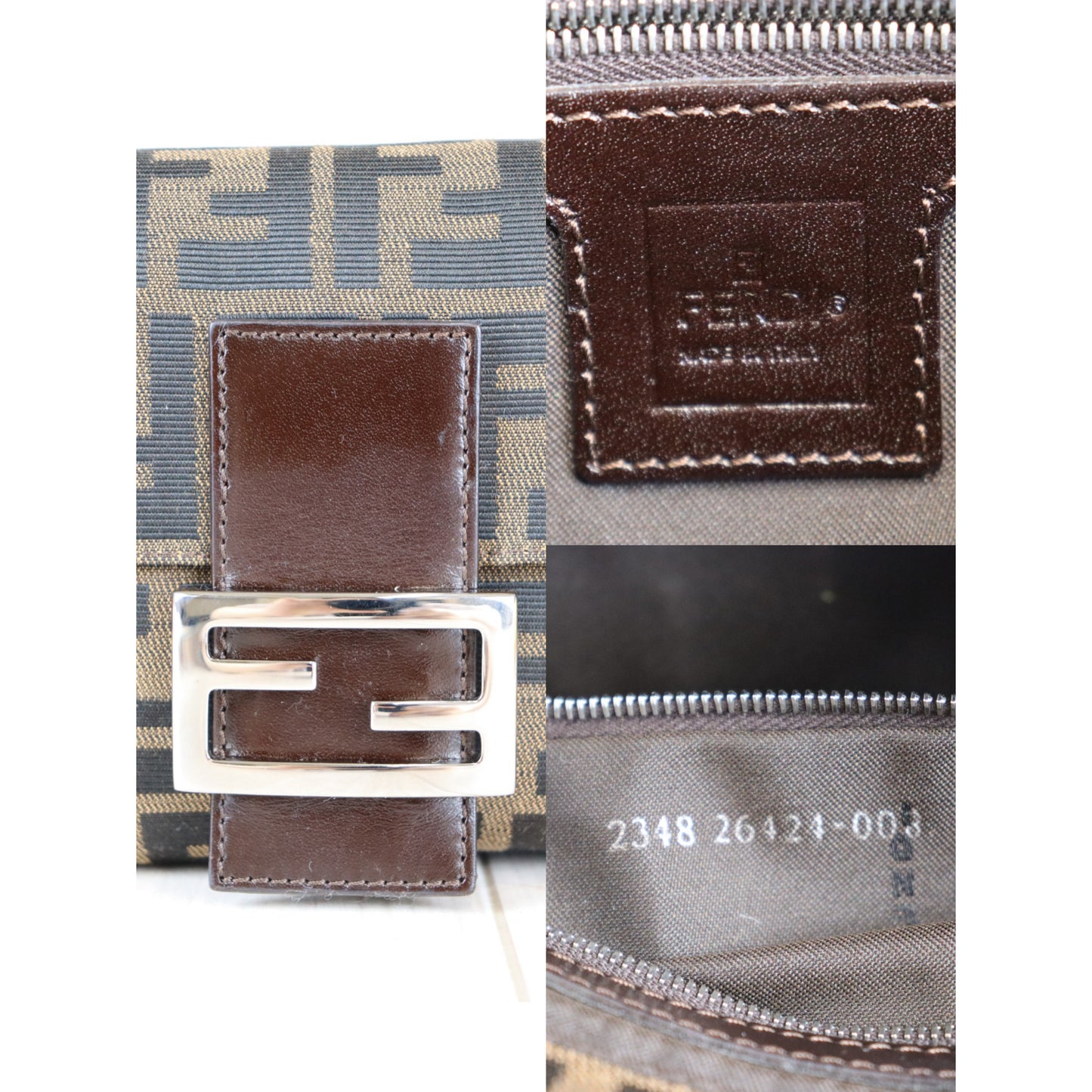 Rank SA | FENDI Zucca Mamma Baguette Shoulder Bag |083003