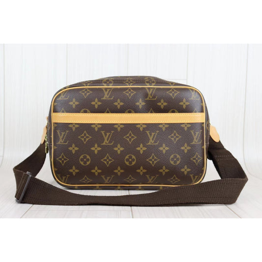 Rank A | LV Monogram Reporter PM Shoulder Bag |072705