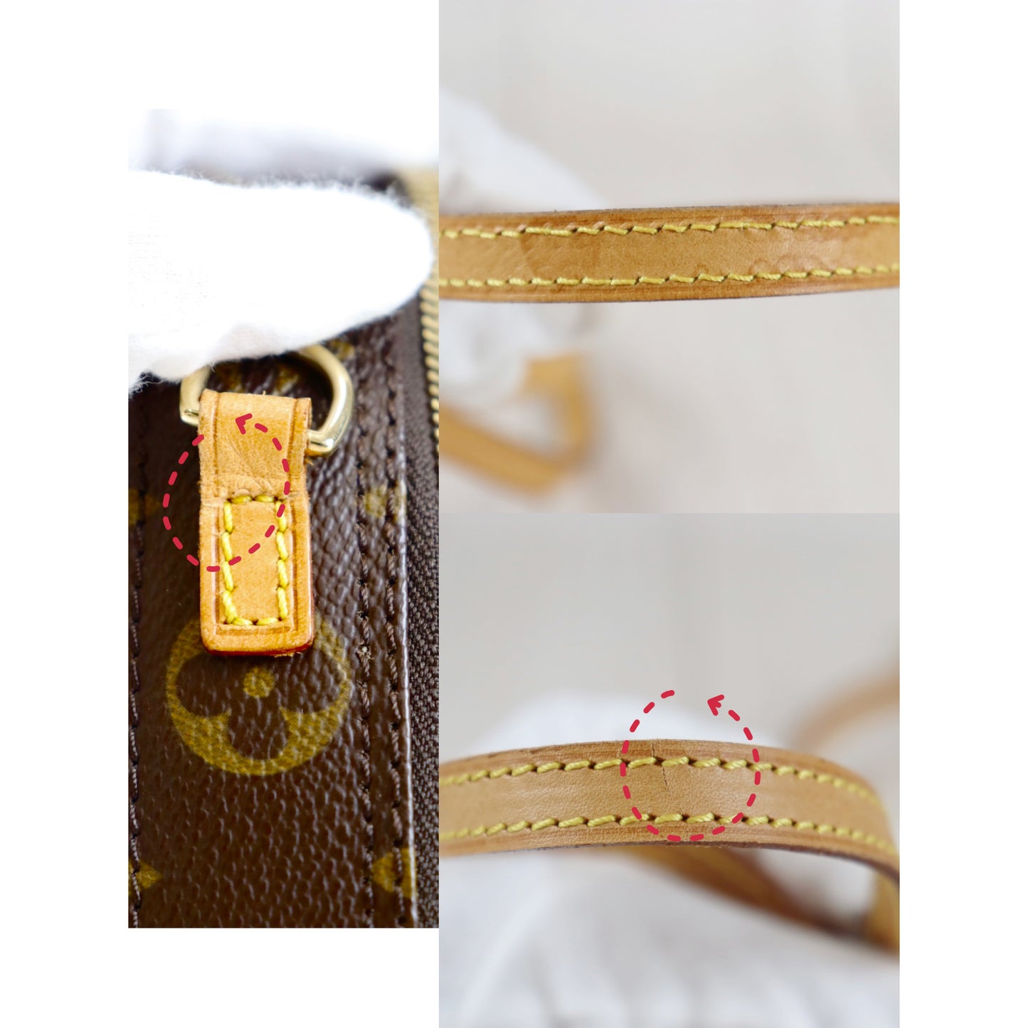 Rank AB | LV Monogram Spontini Shoulder Bag |080804