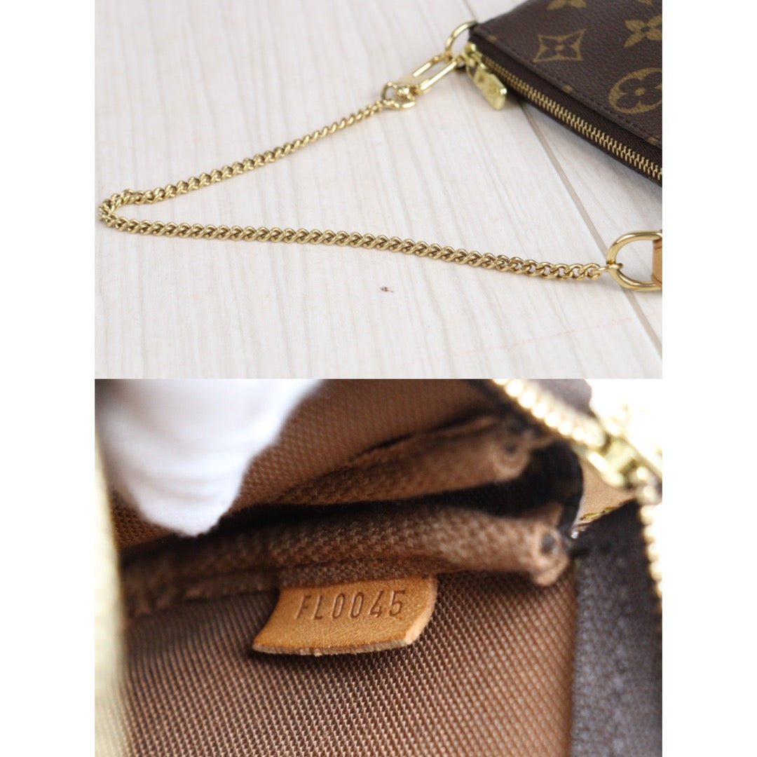 Rank AB | LV Monogram Mini Pochette Accessoir |23032406