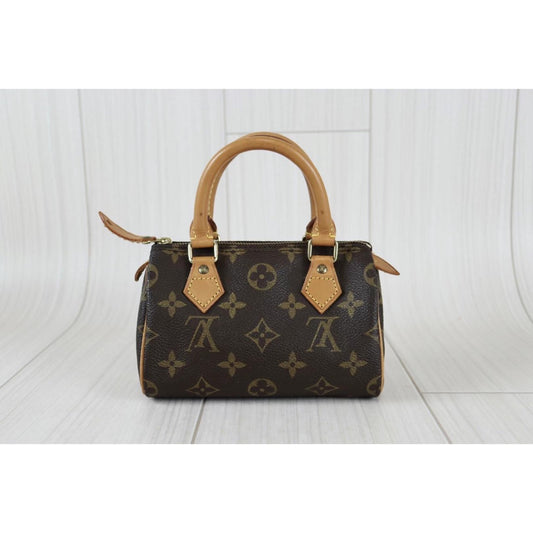Rank AB | LV Monogram Mini Speedy Handbag |22102405