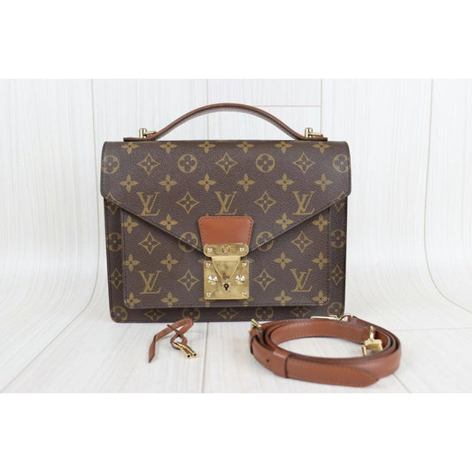 Rank A| LV Monogram Monceau26 Shoulder Bag |22110802