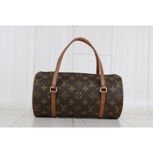 Rank A | LV Monogram Papillon 26 Handbag |052404