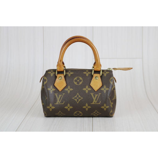 Rank AB | LV Monogram Mini Speedy Handbag |031921