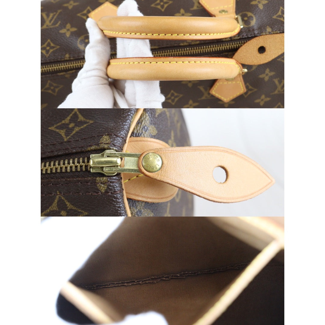 Rank AB| LV Monogram Speedy 30 HandBag|23020710