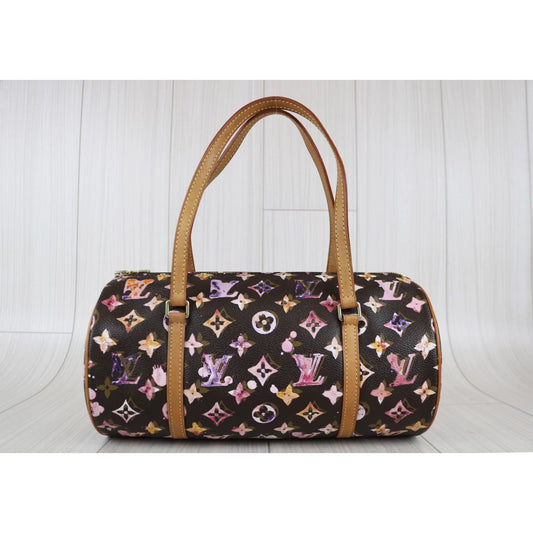 Rank AB | LV Super Rare Monogram Papillon 30 Handbag |030804