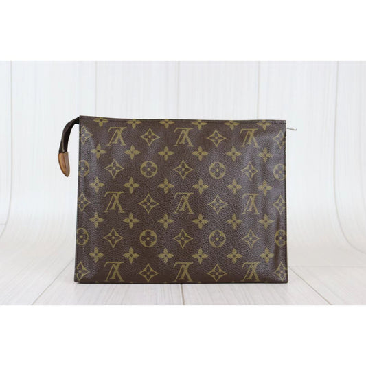 W-Rank A | LV Monogram Pochette Toilette 26